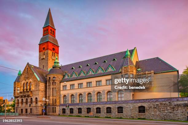 helsinki national museum of finland - national museum of finland stock pictures, royalty-free photos & images