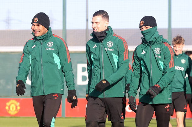 GBR: Manchester United Training Session