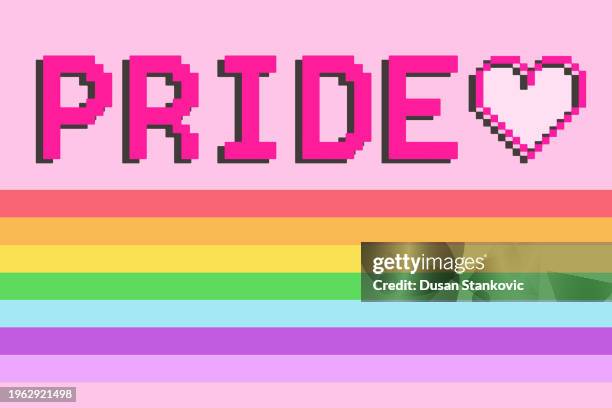 lgbt pride month - pride flag background stock illustrations