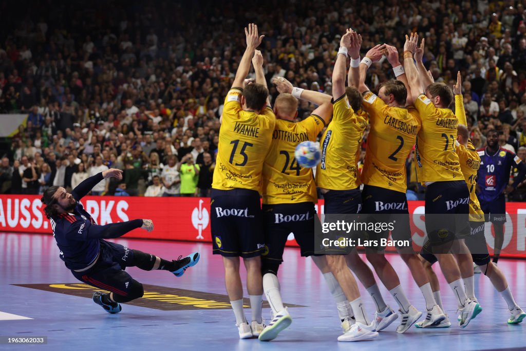France v Sweden - Men's EHF Euro 2024