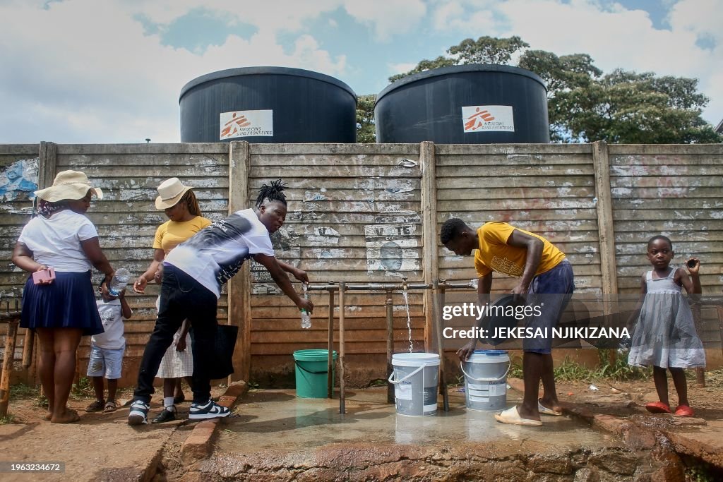 ZIMBABWE-HEALTH-VACCINE-CHOLERA