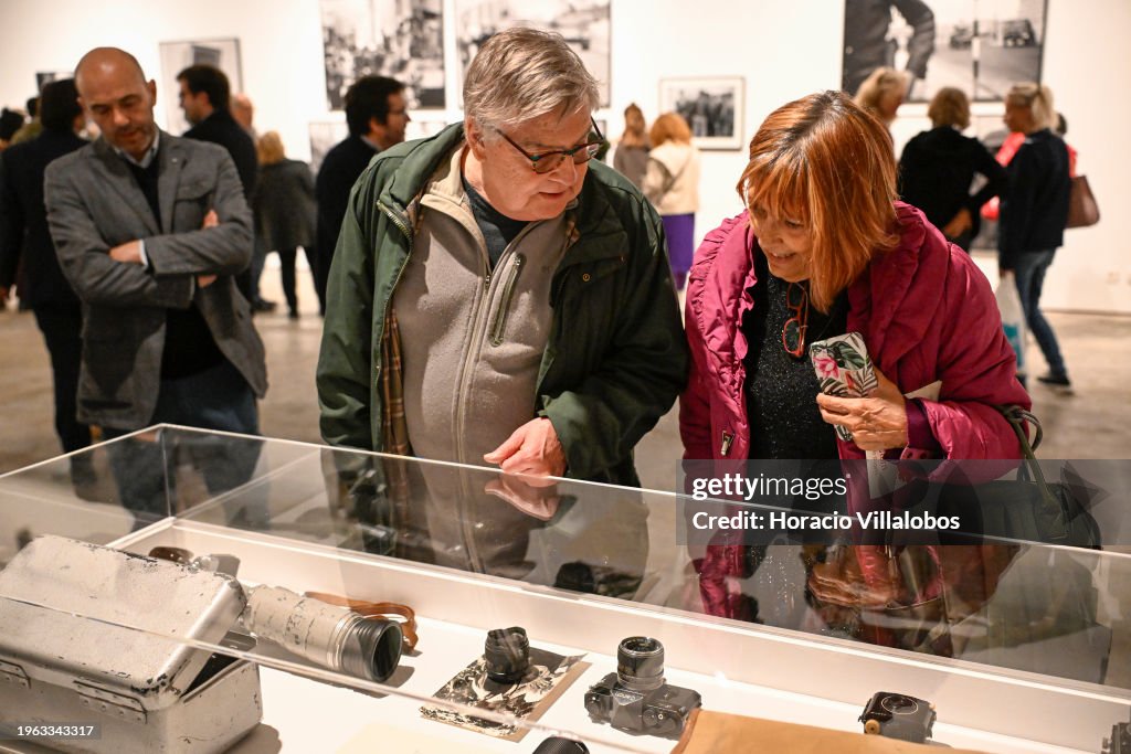 Opening Of The "Factum" Photo Exhibition Celebrating The 50th Anniversary Of 25th Of April Revolution