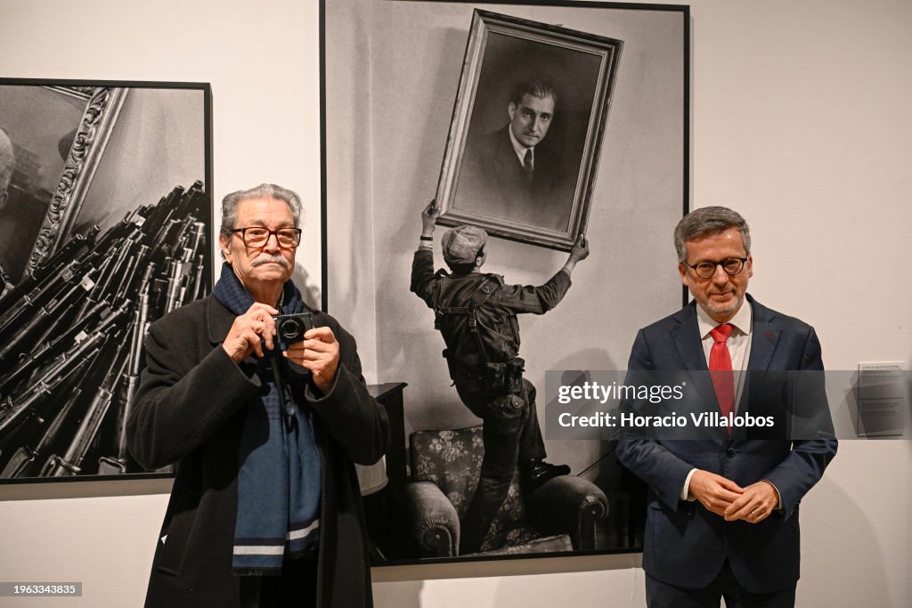 Opening Of The "Factum" Photo Exhibition Celebrating The 50th Anniversary Of 25th Of April Revolution
