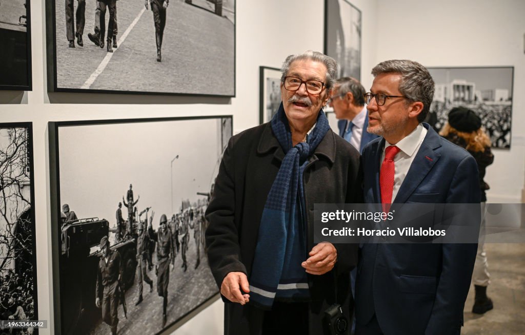 Opening Of The "Factum" Photo Exhibition Celebrating The 50th Anniversary Of 25th Of April Revolution