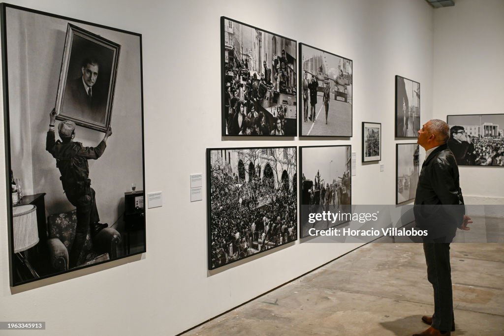 Opening Of The "Factum" Photo Exhibition Celebrating The 50th Anniversary Of 25th Of April Revolution