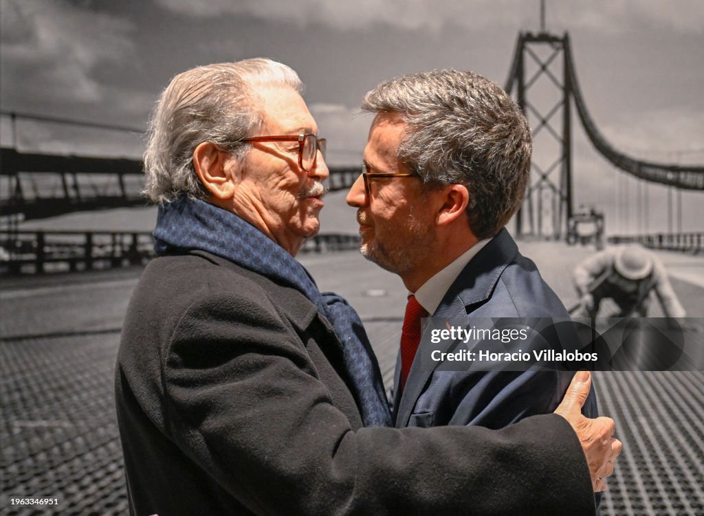 Opening Of The "Factum" Photo Exhibition Celebrating The 50th Anniversary Of 25th Of April Revolution