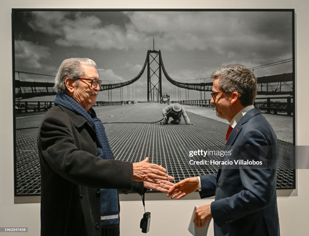 Opening Of The "Factum" Photo Exhibition Celebrating The 50th Anniversary Of 25th Of April Revolution