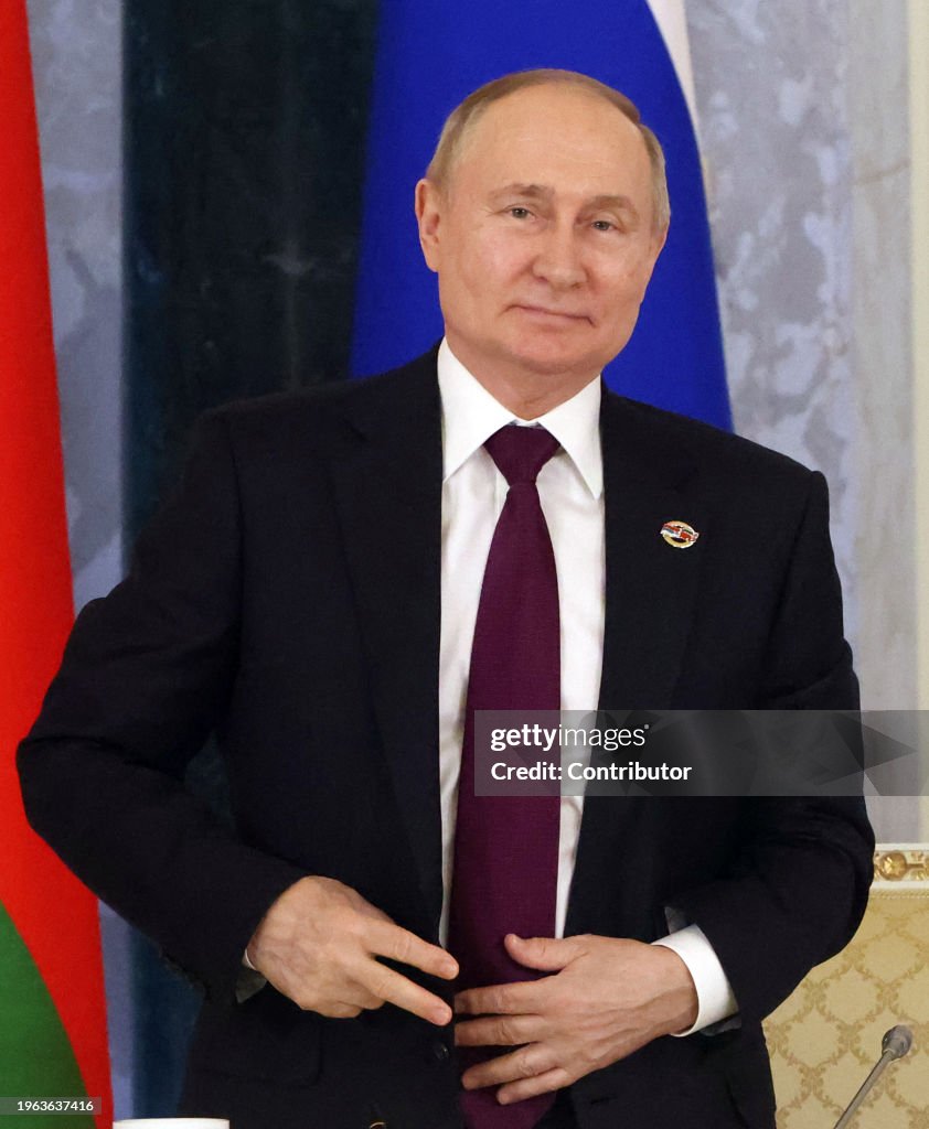 Supreme Council Of Russia And Belarus Held In St.Petersburg