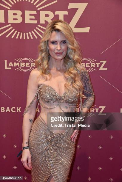 Mirja du Mont attends the Lambertz Monday Night 2024 at Wartesaal am Dom on January 29, 2024 in Cologne, Germany.
