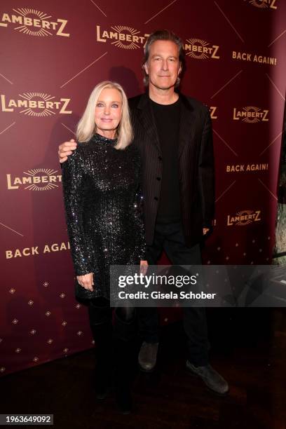 Bo Derek, John Corbett during the "Back Again!" Lambertz Monday Night 2024 on January 29, 2024 at Alter Wartesaal in Cologne, Germany.