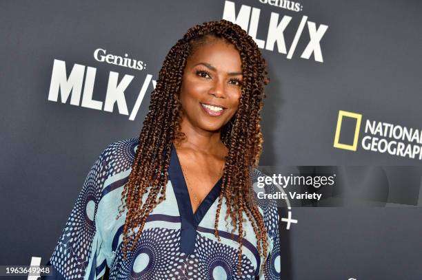 Vanessa Estelle Williams at the Los Angeles premiere of "Genius: MLK/X" held at the Samuel Goldwyn Theater on January 29, 2024 in Beverly Hills,...