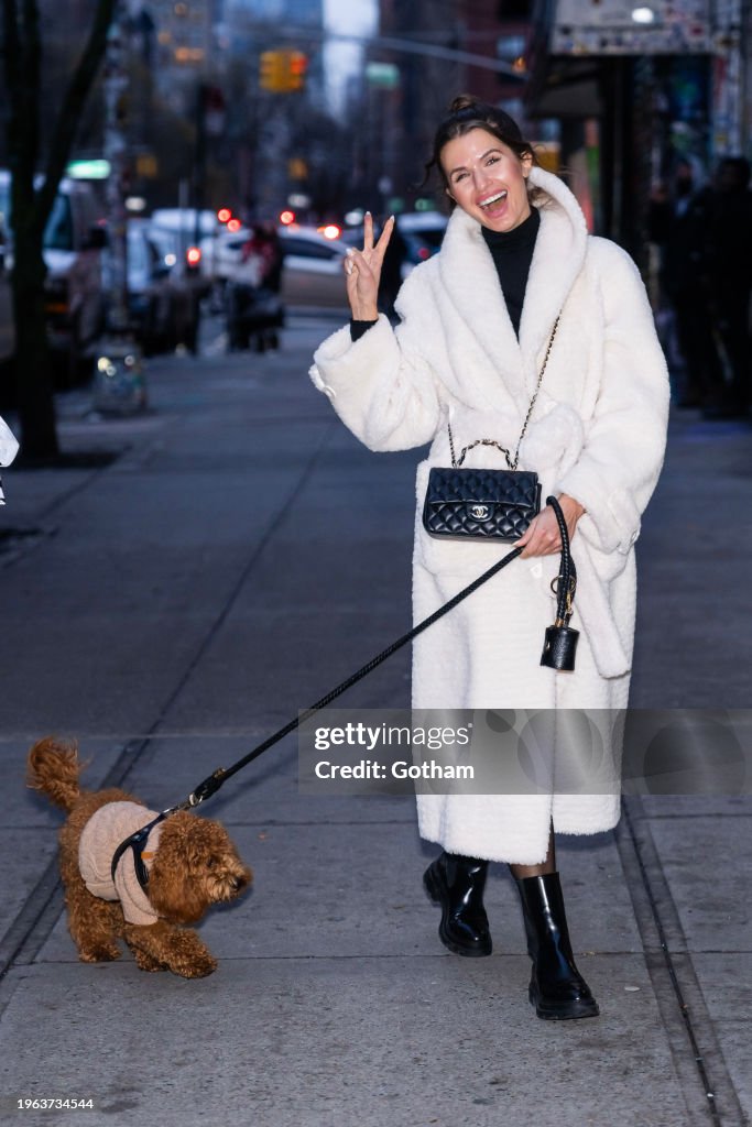 Celebrity Sightings In New York City - January 26, 2024