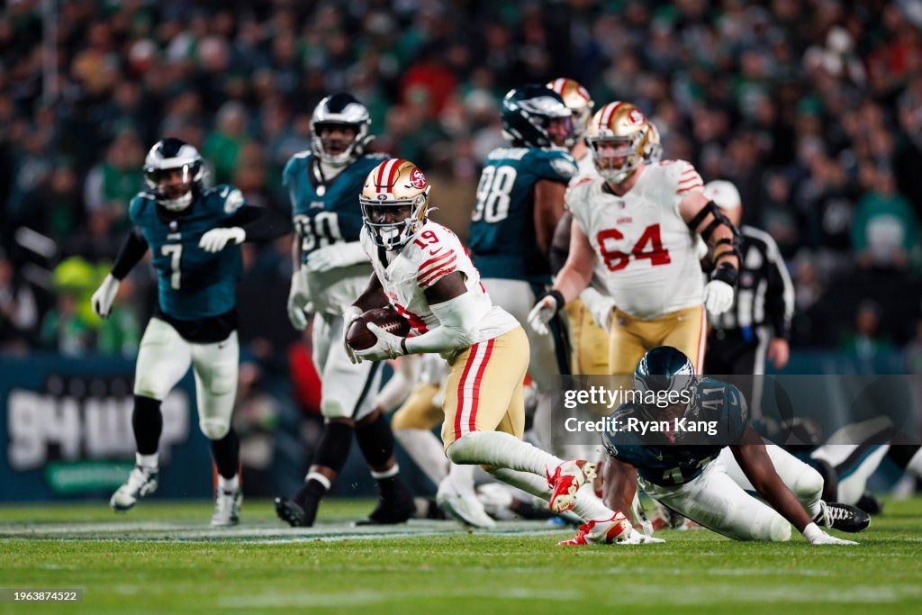 San Francisco 49ers v Philadelphia Eagles