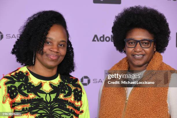 Dee Rees and Nekisa Cooper attend the "Pariah" Special Screening during the 2024 Sundance Film Festival at Egyptian Theatre on January 26, 2024 in...