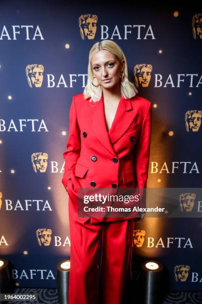 Georgia Hirst, BAFTA Film Gala at the Savoy .Date: Friday 8 February 2019.Venue: The Savoy Hotel, Strand, London.Host: Claudia Winkleman.-.Area:...