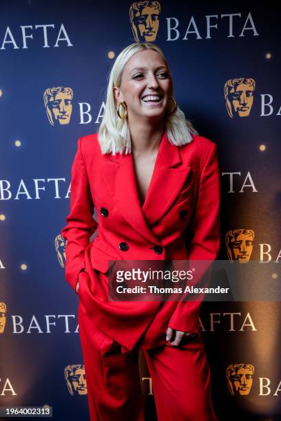 Georgia Hirst, BAFTA Film Gala at the Savoy .Date: Friday 8 February 2019.Venue: The Savoy Hotel, Strand, London.Host: Claudia Winkleman.-.Area:...