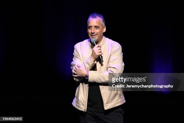 Joe Gatto performs on the OLG Stage at Fallsview Casino Resort on January 26, 2024 in Niagara Falls, Ontario.