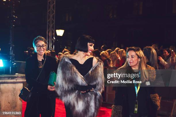 Noomie Rapace, EE British Academy Film Awards.Date: Sun 12th February 2017.Venue: Royal Albert Hall.Host: Stephen Fry.-.Area: RED CARPET ARRIVALS