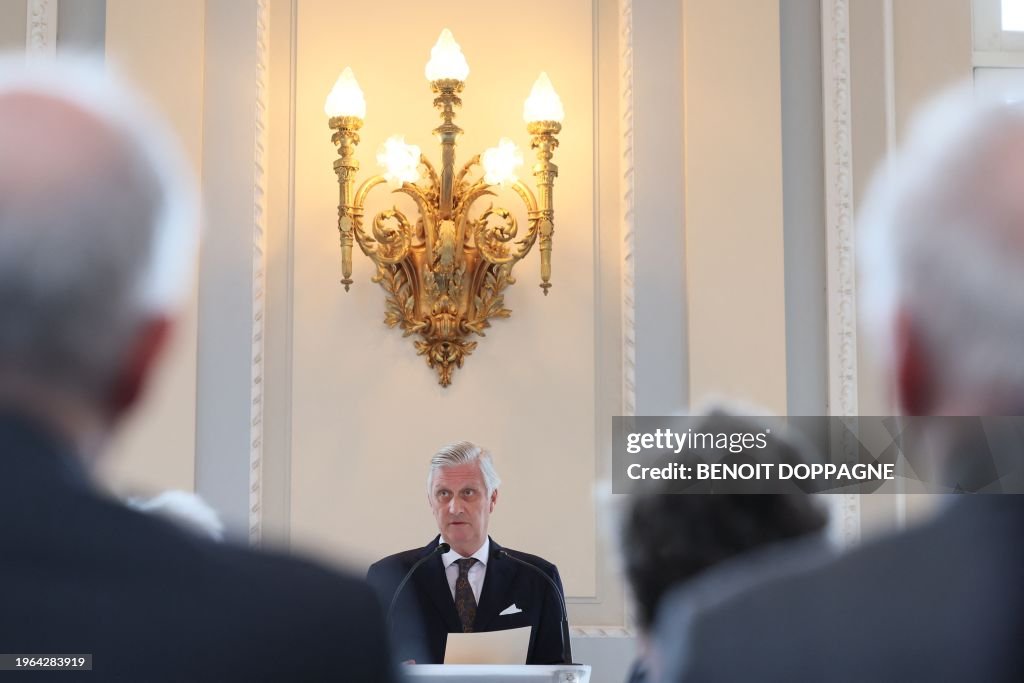 ROYALS NEW YEAR RECEPTION BELGIAN AUTHORITIES