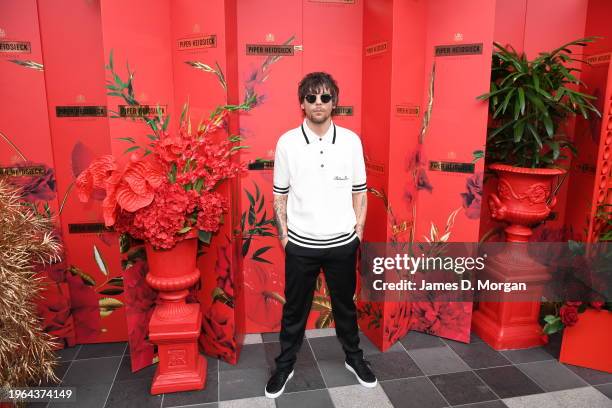 Louis Tomlinson attends the Piper Heidsieck event during the Australian Open on January 27, 2024 in Melbourne, Australia.