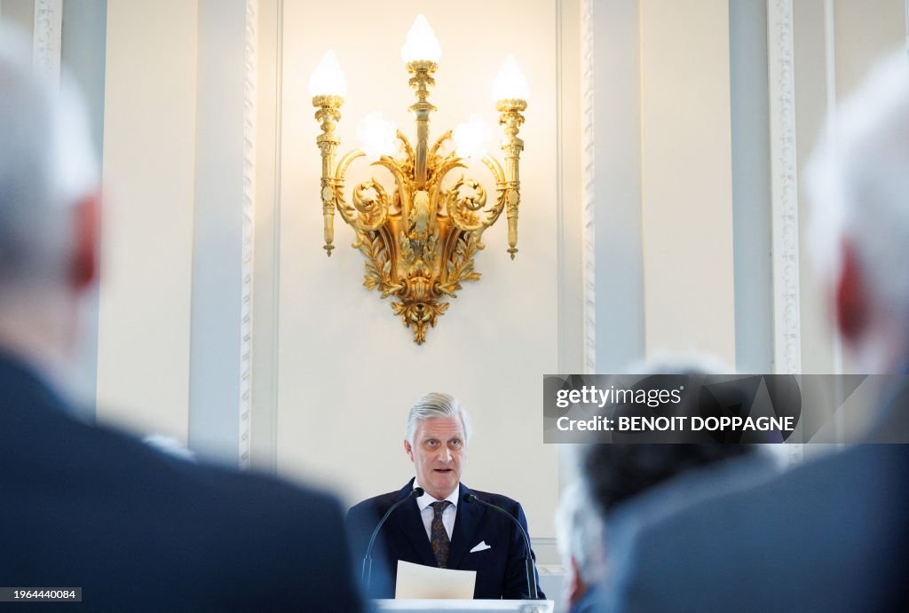 ROYALS NEW YEAR RECEPTION BELGIAN AUTHORITIES