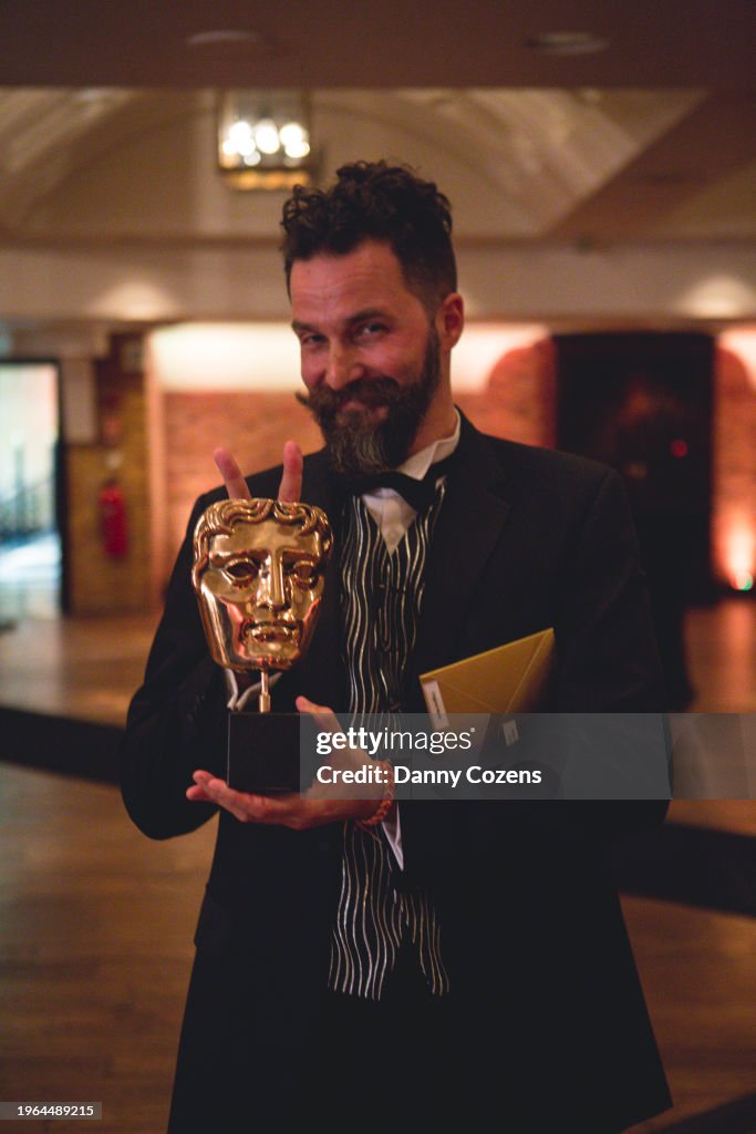 British Academy Television Craft Awards.Date: Sunday 23 April 2017.Venue: The Brewery, London.Host: Stephen Mangan.-.Area: Backstage