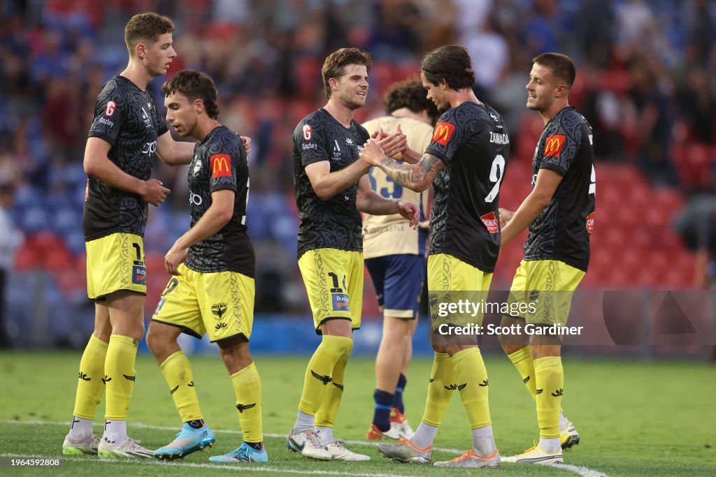 A-League Men Rd 14 - Newcastle Jets v Wellington Phoenix