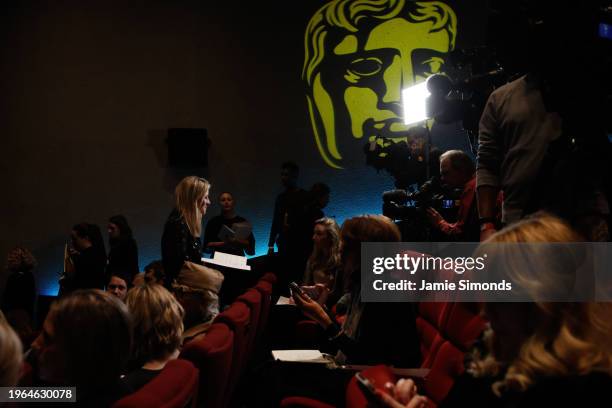 British Academy Film Awards Nominations Press Conference .Date: Tuesday 9 January February 2018 .Venue: BAFTA, 195 Piccadilly, London .Host: Letitia...