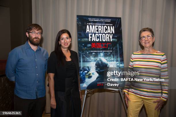 Jeff Reichert, Julia Reichert, American Factory Screening with Q&A.Date: Tuesday 20 August 2019.Venue: Park Avenue Screening Room, 500 Park Avenue...