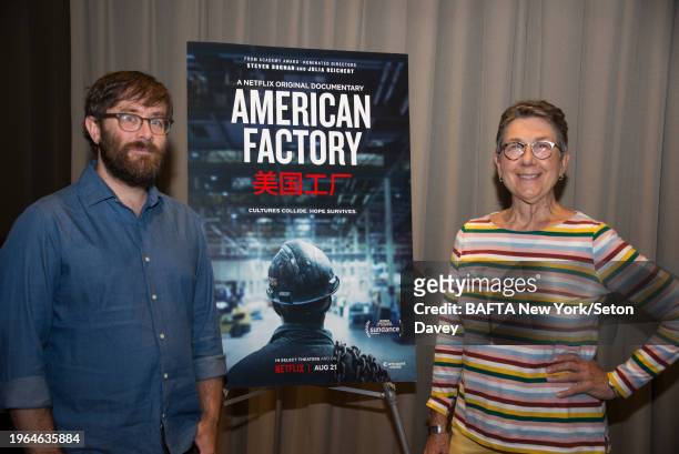 Jeff Reichert, Julia Reichert, American Factory Screening with Q&A.Date: Tuesday 20 August 2019.Venue: Park Avenue Screening Room, 500 Park Avenue...