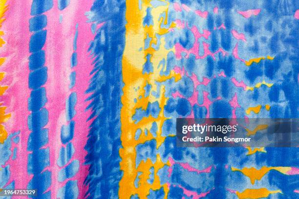 colorful batik cloth textile and texture background. - painting art product stock pictures, royalty-free photos & images