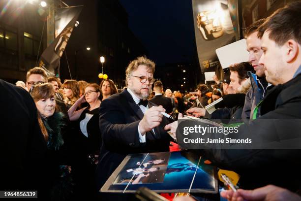 Guillermo Del Toro, EE British Academy Film Awards .Date: Sunday 18 February 2018 .Venue: Royal Albert Hall, London .Host: Joanna Lumley.-.Area: Red...