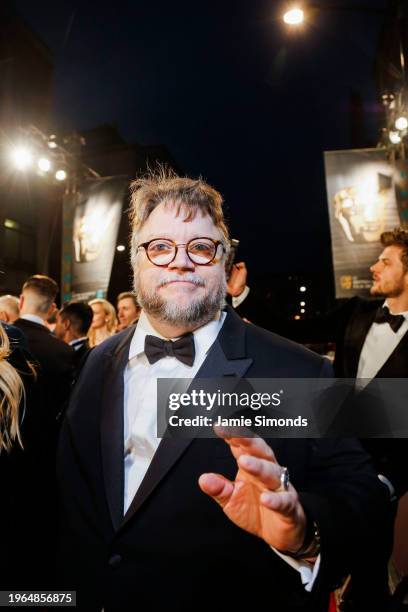 Guillermo Del Toro, EE British Academy Film Awards .Date: Sunday 18 February 2018 .Venue: Royal Albert Hall, London .Host: Joanna Lumley.-.Area: Red...