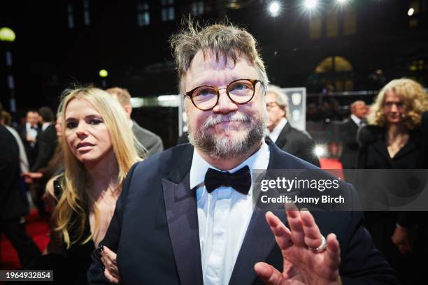 Guillermo del Toro, EE British Academy Film Awards .Date: Sunday 18 February 2018 .Venue: Royal Albert Hall, London .Host: Joanna Lumley.-.Area: Red...