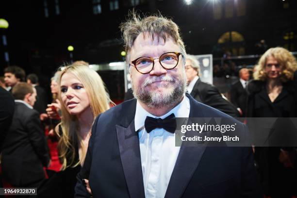 Guillermo del Toro, EE British Academy Film Awards .Date: Sunday 18 February 2018 .Venue: Royal Albert Hall, London .Host: Joanna Lumley.-.Area: Red...