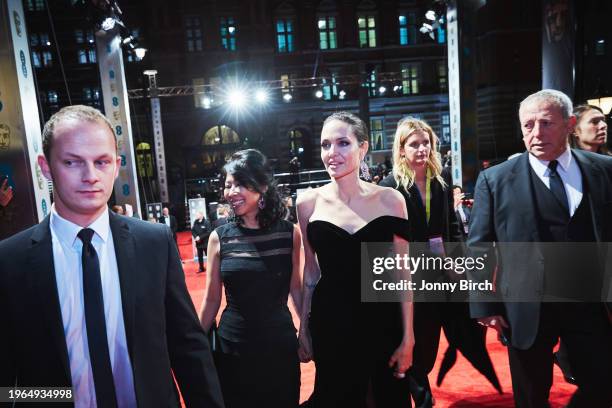 Loung Ung, Angelina Jolie, EE British Academy Film Awards .Date: Sunday 18 February 2018 .Venue: Royal Albert Hall, London .Host: Joanna...