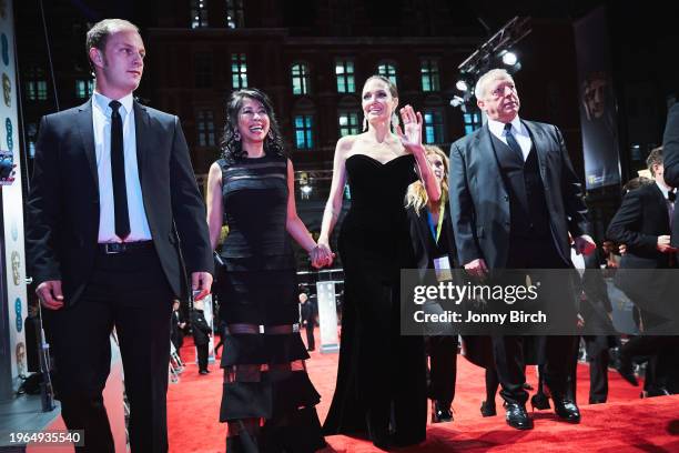 Loung Ung, Angelina Jolie, EE British Academy Film Awards .Date: Sunday 18 February 2018 .Venue: Royal Albert Hall, London .Host: Joanna...