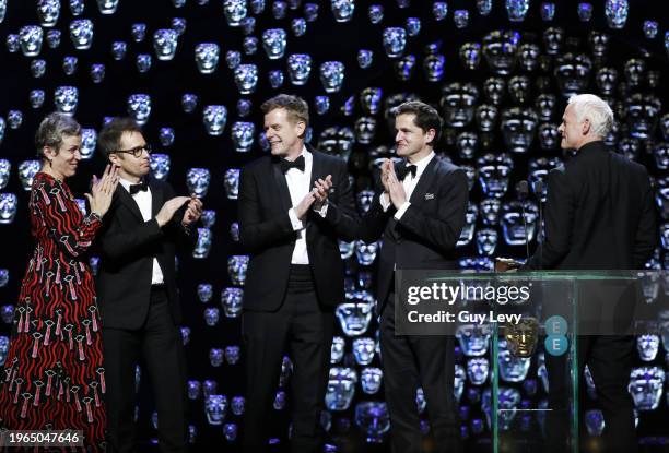 Guillermo del Toro, EE British Academy Film Awards .Date: Sunday 18 February 2018 .Venue: Royal Albert Hall, London .Host: Joanna Lumley.-.Area:...