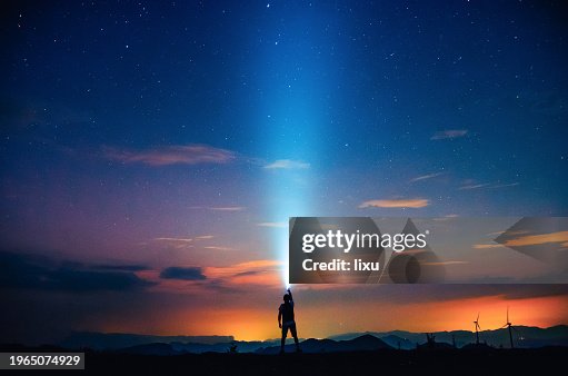 Light the starry sky Light the starry sky