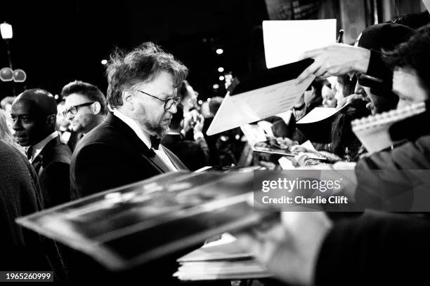 Guillermo Del Toro, EE British Academy Film Awards .Date: Sunday 18 February 2018 .Venue: Royal Albert Hall, London .Host: Joanna Lumley.-.Area:...