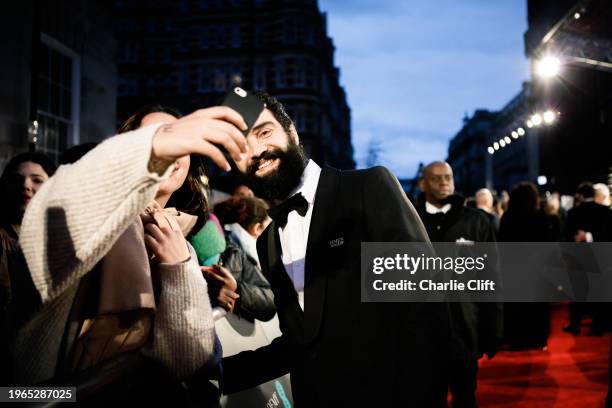 Alec Secareanu, EE British Academy Film Awards .Date: Sunday 18 February 2018 .Venue: Royal Albert Hall, London .Host: Joanna Lumley.-.Area: Charlie...