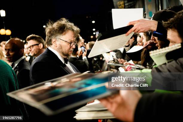 Guillermo Del Toro, EE British Academy Film Awards .Date: Sunday 18 February 2018 .Venue: Royal Albert Hall, London .Host: Joanna Lumley.-.Area:...