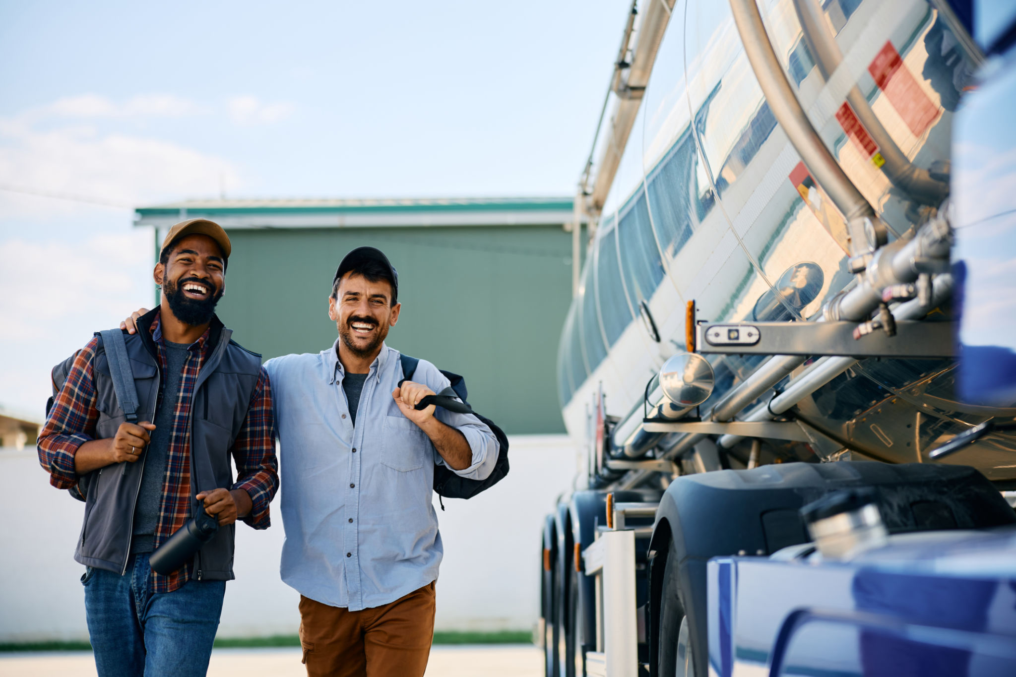 diverse truck drivers