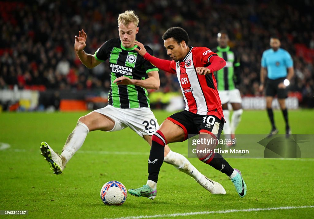 Sheffield United v Brighton & Hove Albion - Emirates FA Cup Fourth Round