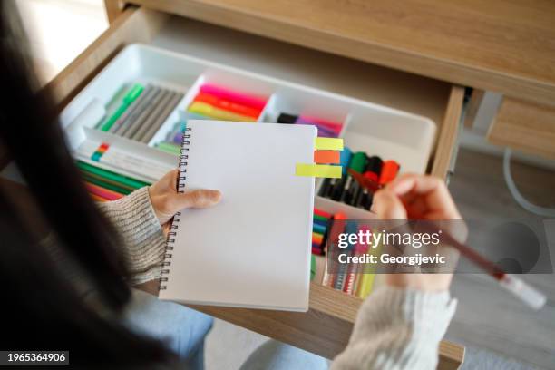creatività colorata - articolo di cancelleria foto e immagini stock