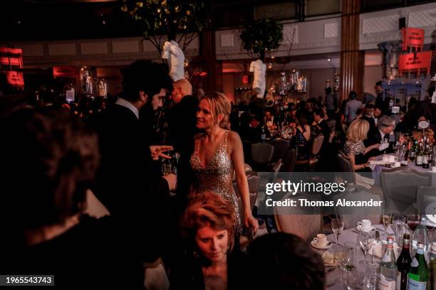 Alec Secareanu & Magda Lojszczyk , EE British Academy Film Awards Dinner & After Party .Date: Sunday 18 February 2018 .Venue: Grosvenor House Hotel,...