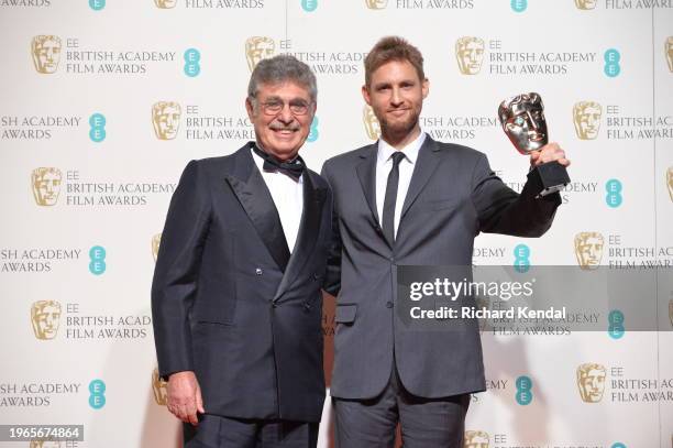 Film Not In The English Language.Winner: Wild Tales - DamiÃ¡n Szifron.L-r: Hugo Sigman, DamiÃ¡n Szifron