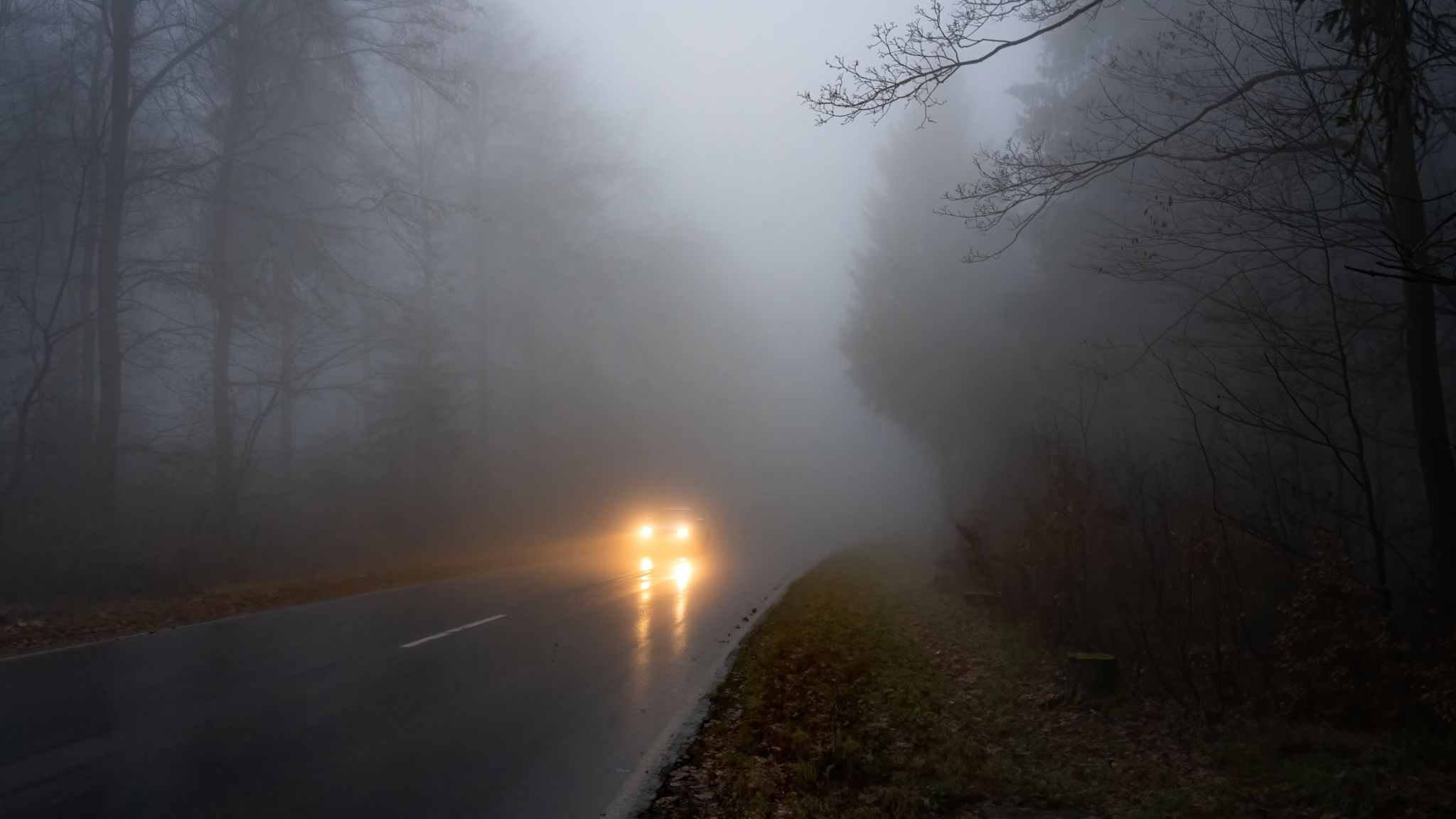 car rain visibility