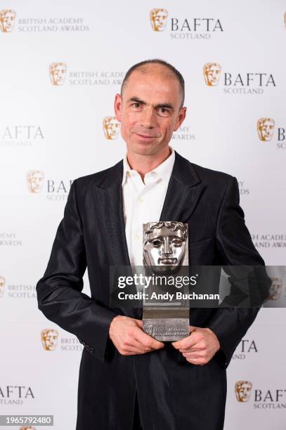 John Hodge accepting on the behalf of Ewen Bremner - Actor Film - T2 Trainspotting