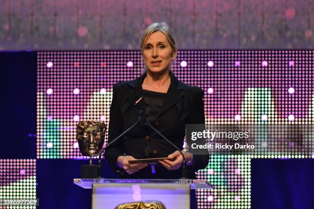 Presenter - Lauren Childs, British Academy Children's Awards .Date: Sunday 26 November 2017 .Venue: The Roundhouse, Camden.Host: Doc Brown.Area:...